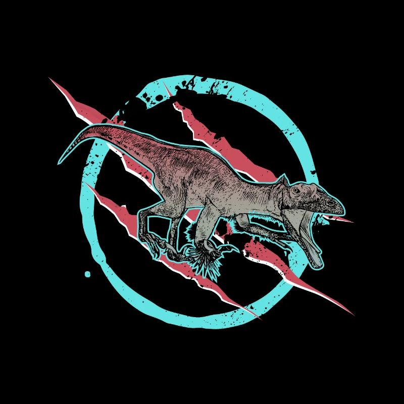 Utharaptor dinosaur hunter reptile primeval wilderness