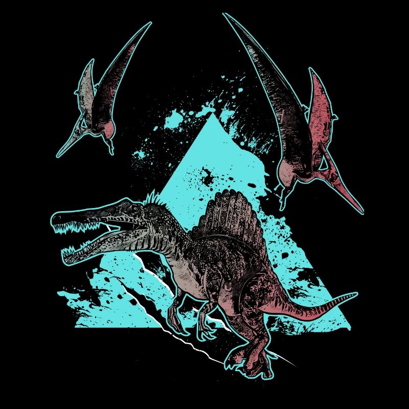 Spinosaurus Dinosaur Hunter Prehistoric Wilderness