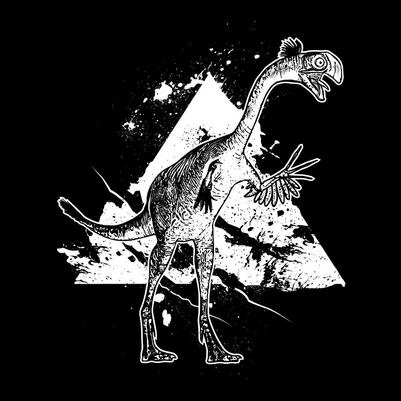 Gigantoraptor Allesfresser Dinosaurier Urzeit