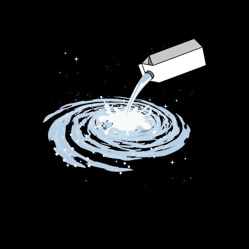 La Voie Lactée Galaxy Funny Pun Outerspace Universe