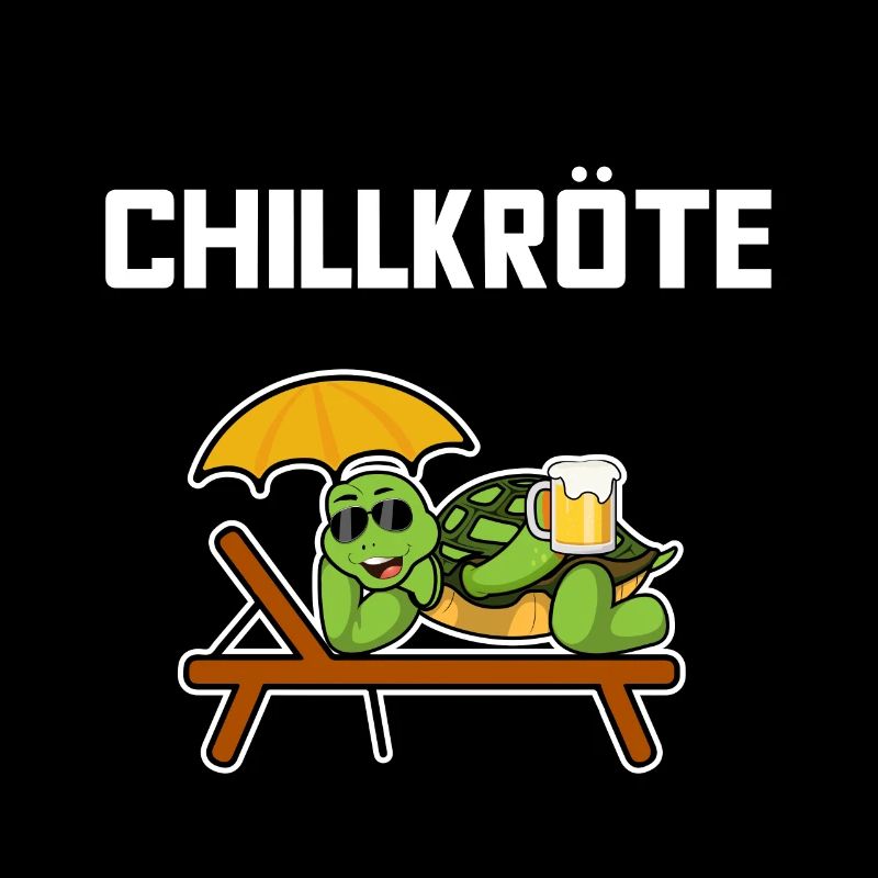 Chillkröte Schildkröte Bier Geschenk Geschenkidee
