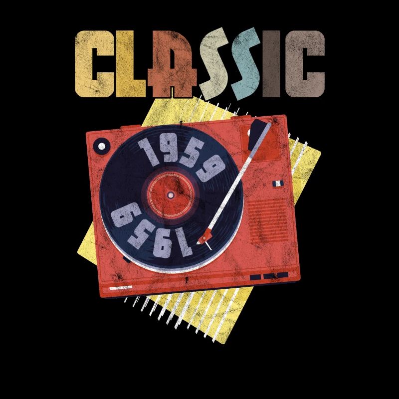 Classique 1959 Bébé 61 st Anniversaire Retro Party