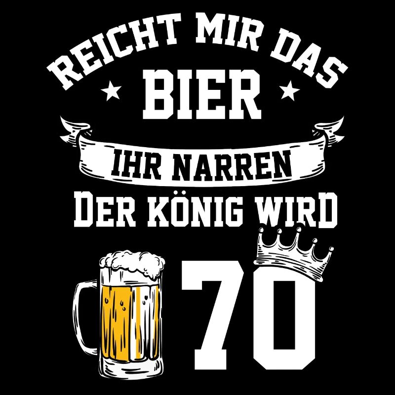 70 Bier Party Geburtstag Geschenk Idee
