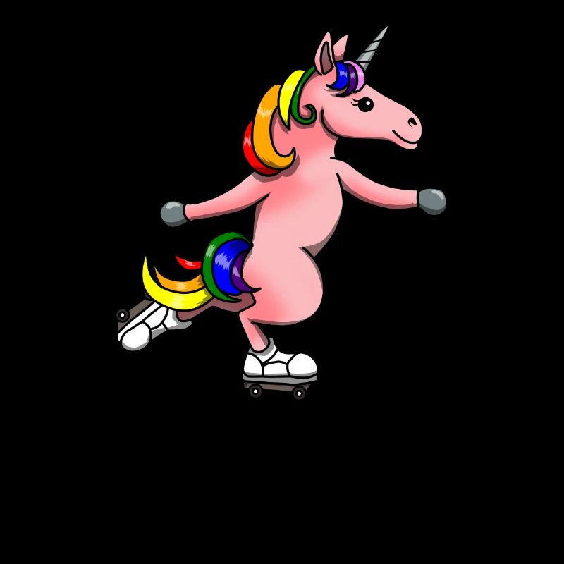 Einhorn Inliner Inline Fahren Skating Einhorn