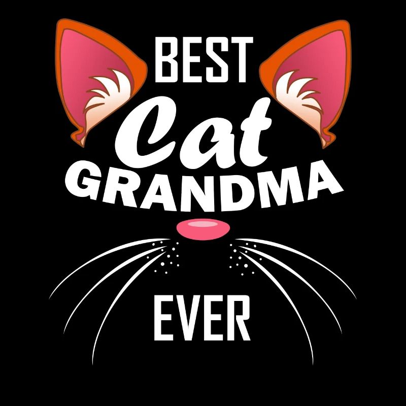 Katze Oma Kätzchen Kitten Haustier Geschenk