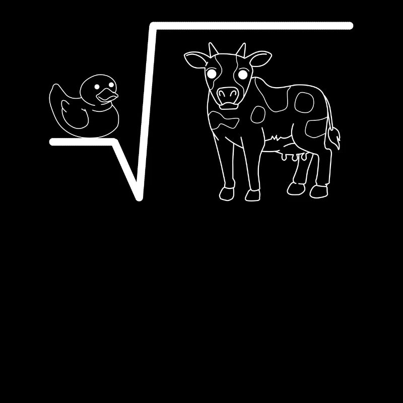 Duck Root Cow Math Jeu De Mots Math Math