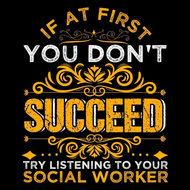 Social Worker Profession Job Title Gift