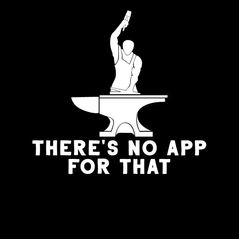 Blacksmith hammer anvil iron metal gift