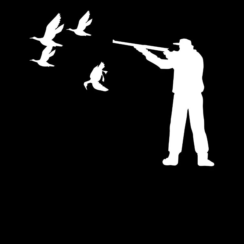 Hunting duck duck hunting hunter shooting gift