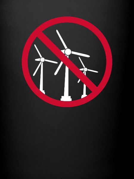 Cadeau d'énergie renouvelable anti-éolienne
