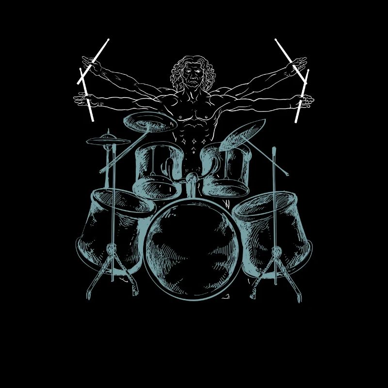 Drummers Music Lovers Rock Bands Drumming