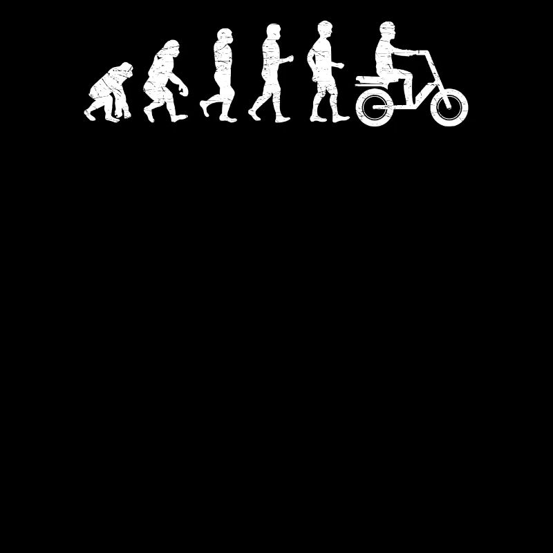 Funny moped moped evolution gift shirt