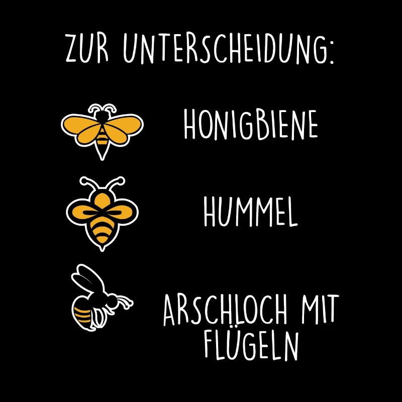 Honigbiene Hummel Imker Imkerei Honig Geschenk
