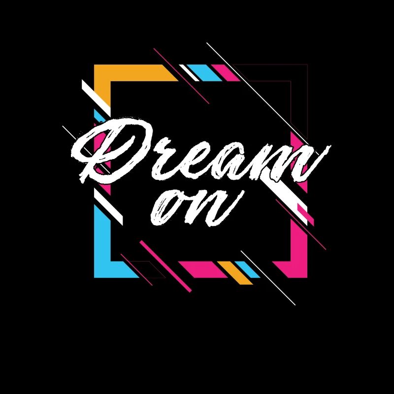 Dream On Motivational Quote Encouraging Gift
