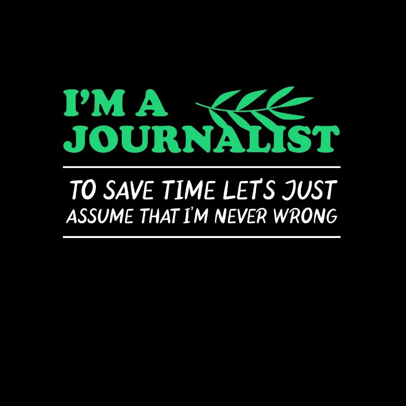 Journaliste Journalistes Journalisme Écrivain Cadeau