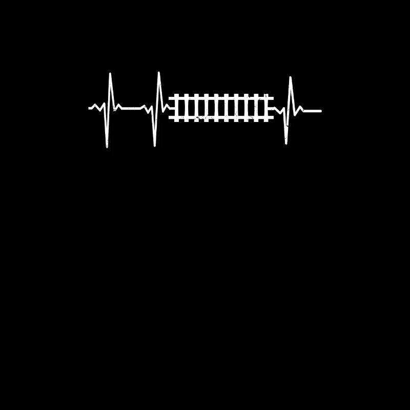 Modellbahn Herzschlag EKG Geschenk