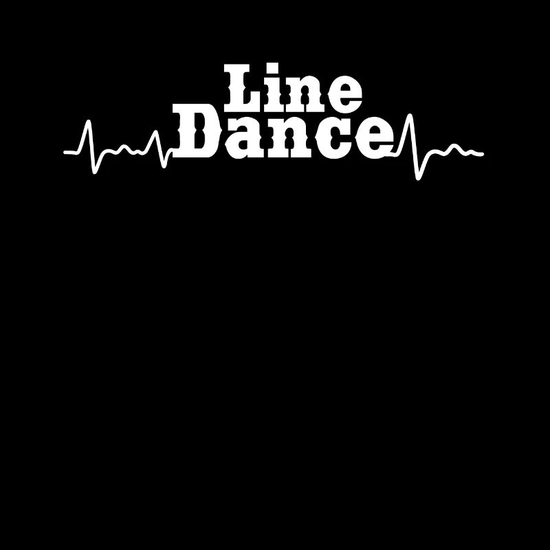 Linedance Herzschlag EKG Puls Geschenk