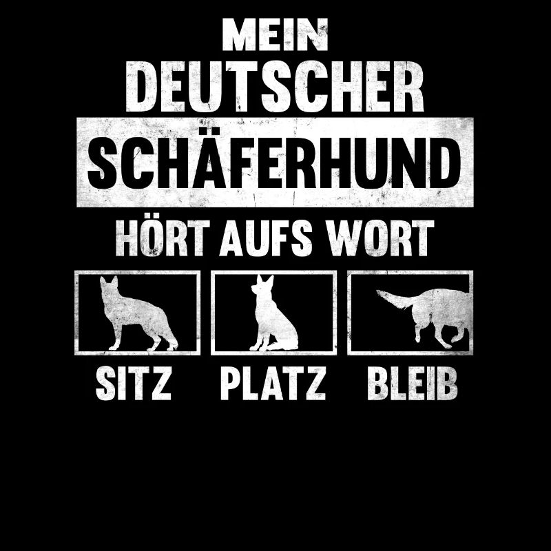 Deutscher Schäferhund Hundespruch Hund Witzig