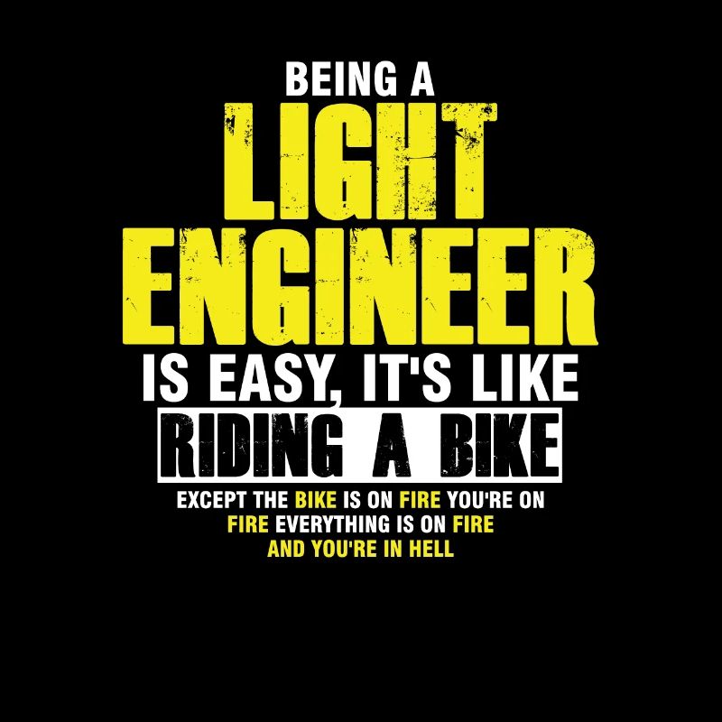 Light Engineer Lighting Music Live Band Rock Gift