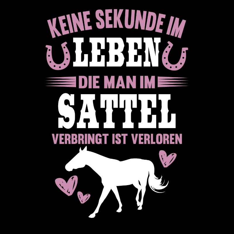 Reiterin Pferdespruch Lustiges Pferde Geschenk