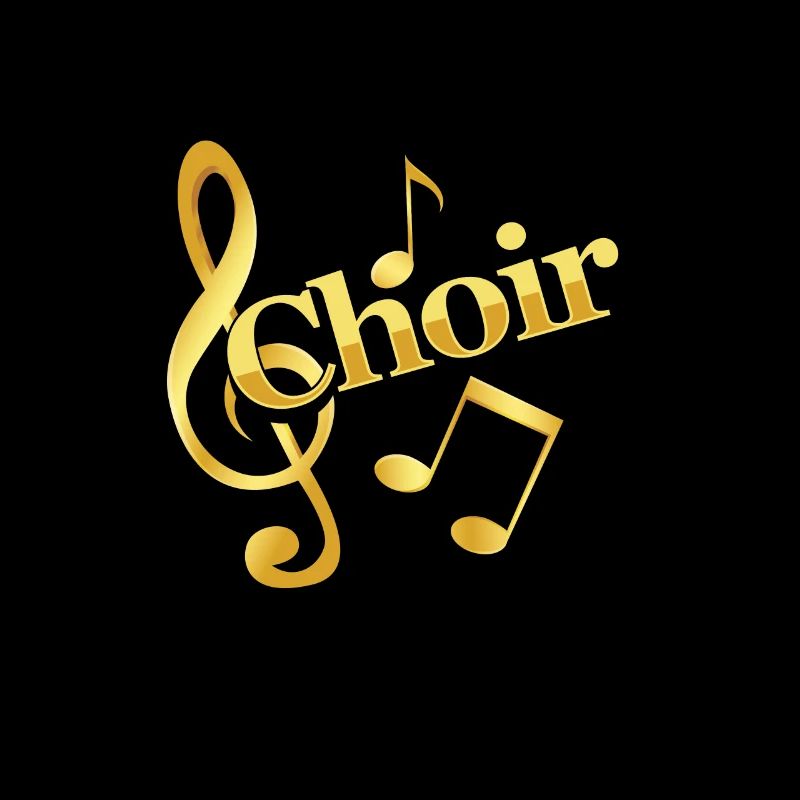 Chormusik Noten Clef Chor Chor Musik Geschenk