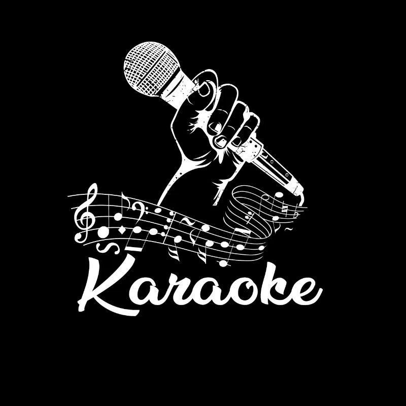 Karaoke Mic Music Notes Microphone Chant Cadeau