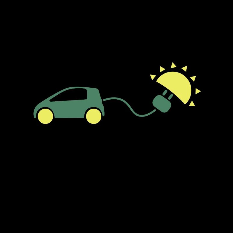 ECar Elektroauto Sonne Automobil Strom Geschenk