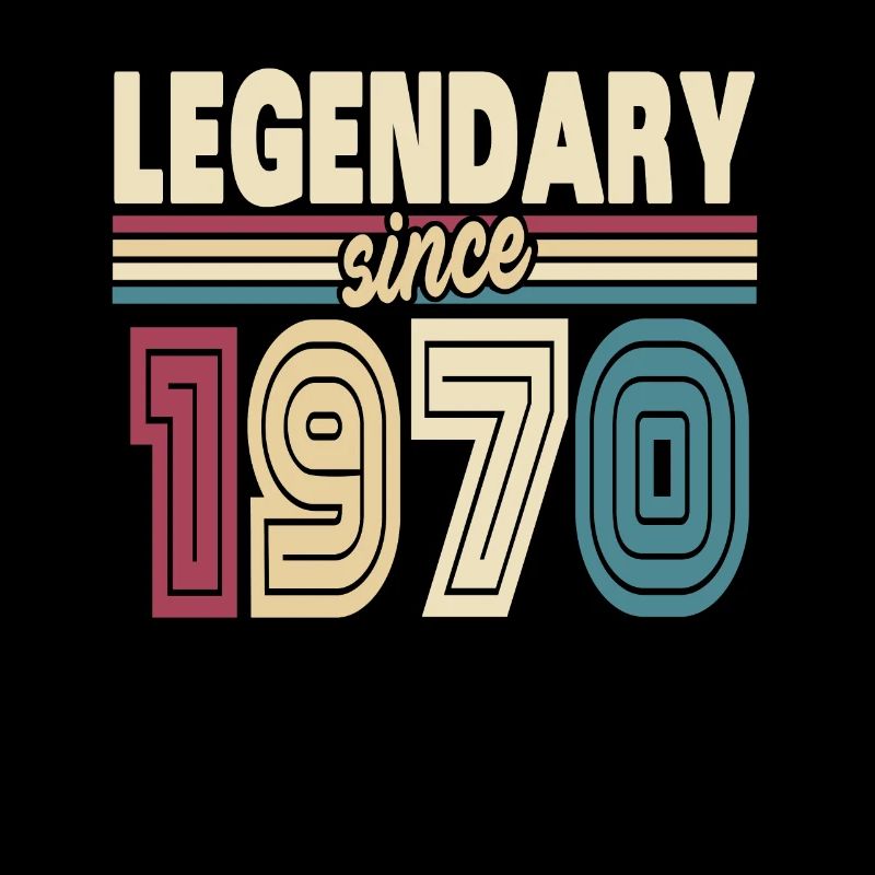 52e anniversaire 1970 Cadeau légendaire de 52 ans