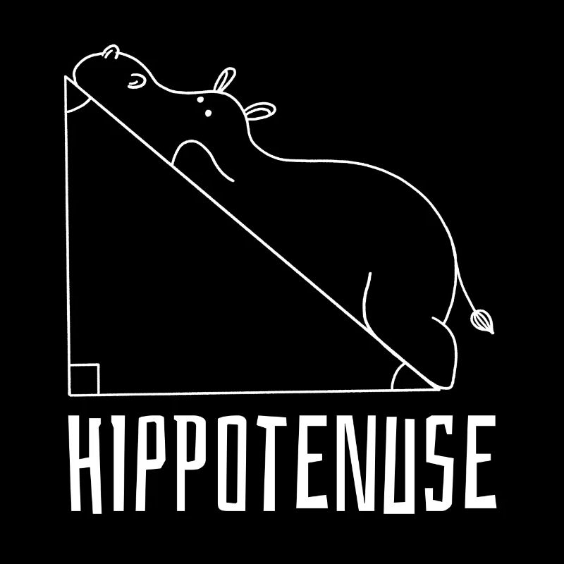 Hippotenuse Flusspferd Hypotenuse