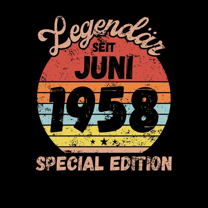 Juni 1958 - Geburtstag im Juni