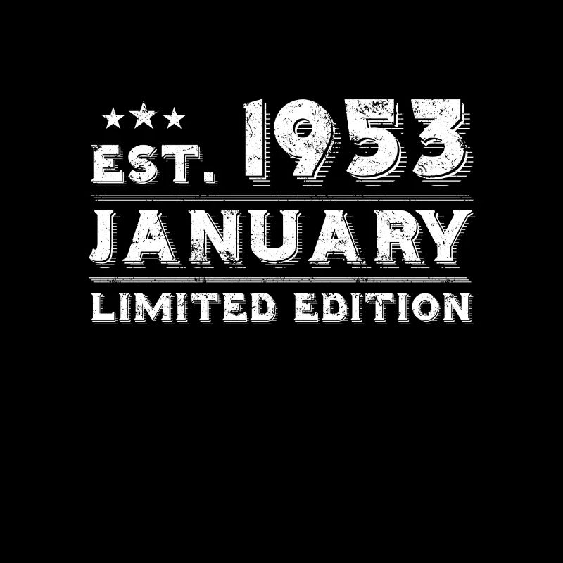 Janvier 1953 - Anniversaire en janvier