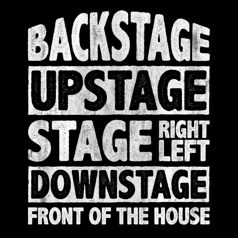 Backstage Upstage Droite Gauche Downstage