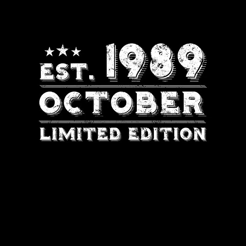 October 1989 - Birthday in October