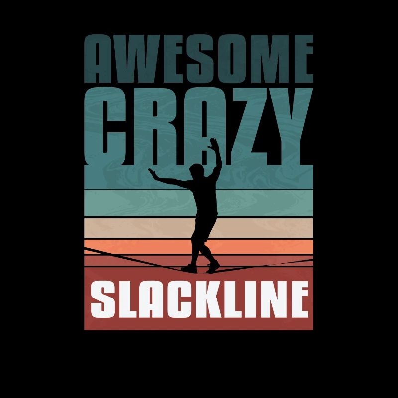Retro vintage Slackline