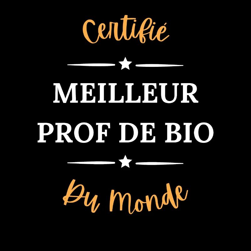 Certifié meilleur prof de bio du monde
