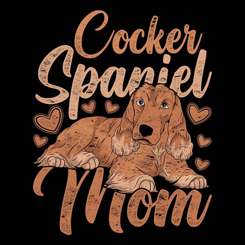 Cocker Épagneul Mama Chien Cadeau Cocker Épagneul