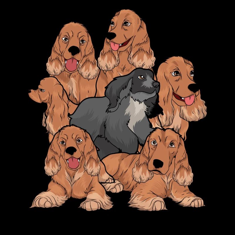 Hund Geschenk Hundemotiv Cocker Spaniel