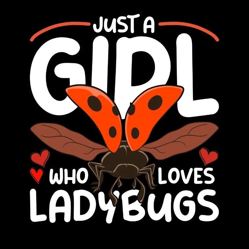 Tiermotiv Geschenk Mädchen Marienkäfer