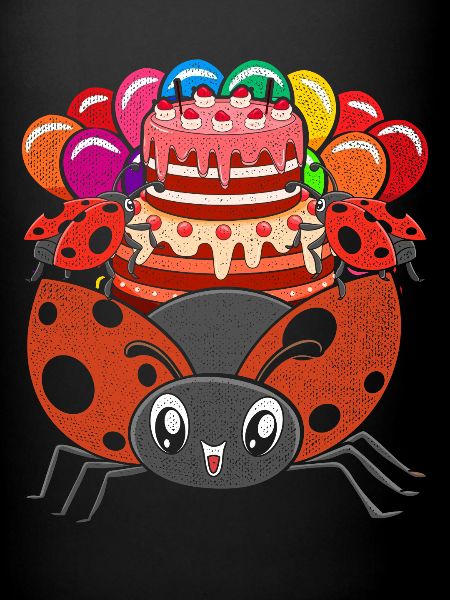 Cadeau d’anniversaire Mignonne Coccinelle