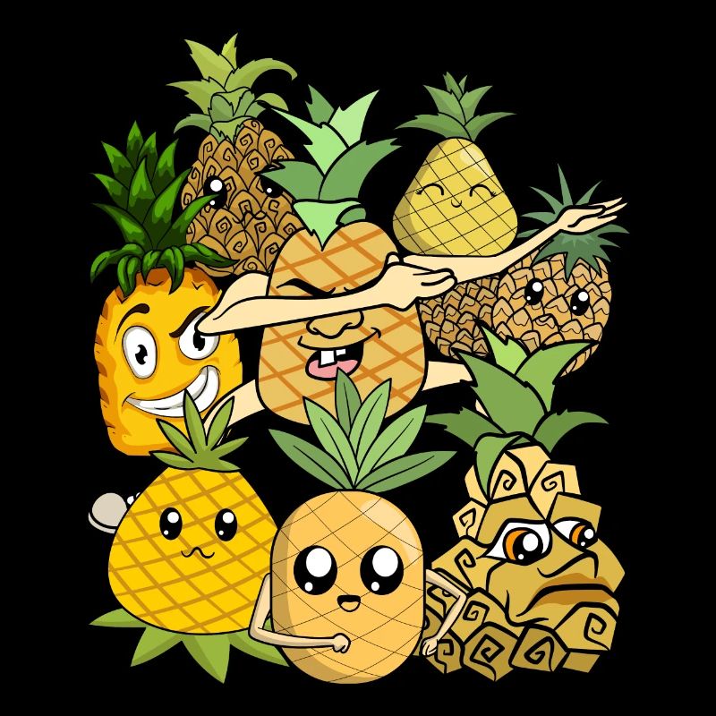 Cadeau vacances d’été Fruit Ananas tropical