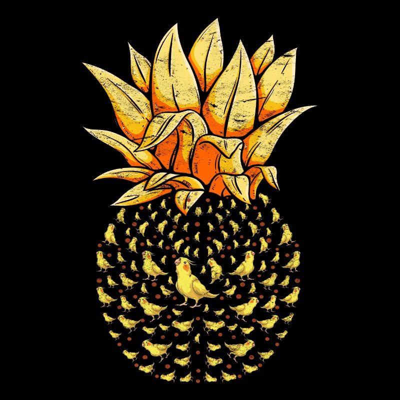 Cockatiel Pineapple