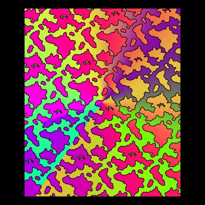 Motif de vache coloré Vache Taches Vache Cadeau Vache