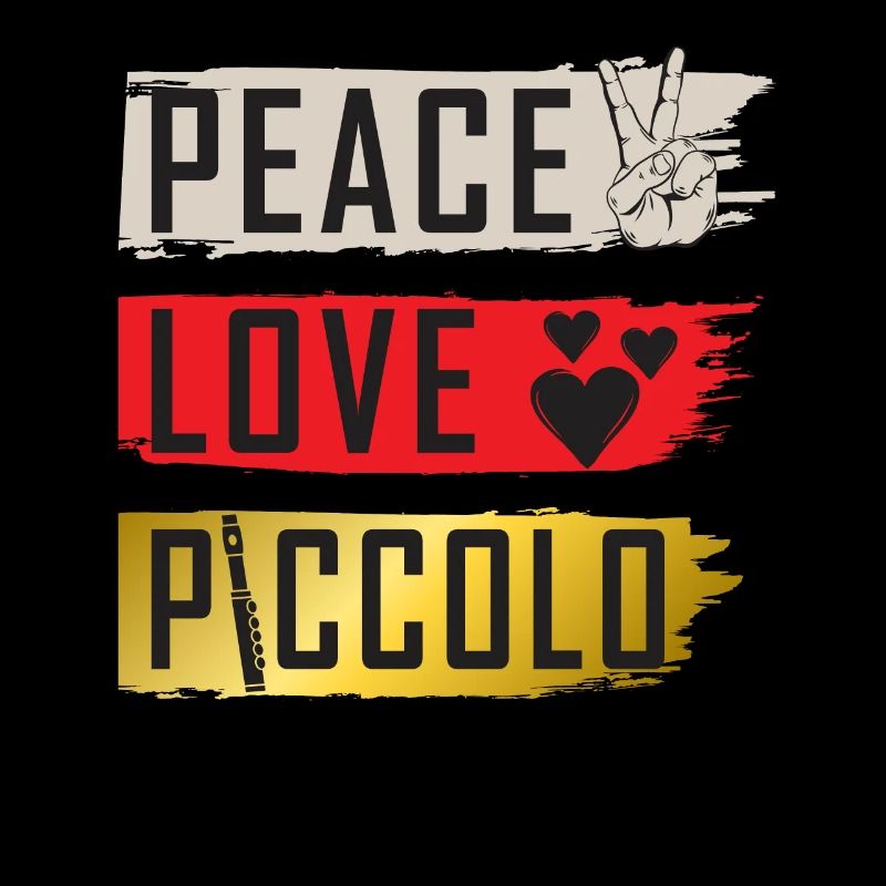 Peace Love Piccolo Fanfare