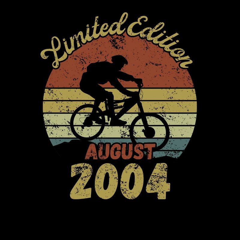 Vélo d’anniversaire Vélo Août 2004