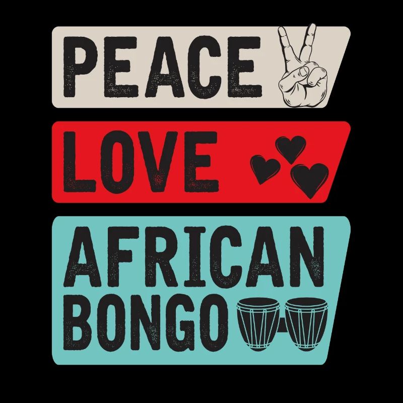 Peace Love African Bongo Musical