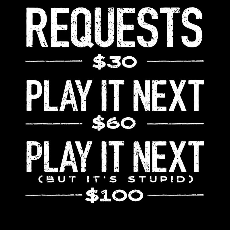 DJ, Clubbing, Demande de chanson