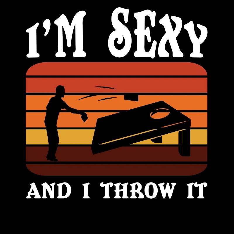 Cornhole, pouf, lancer de pouf