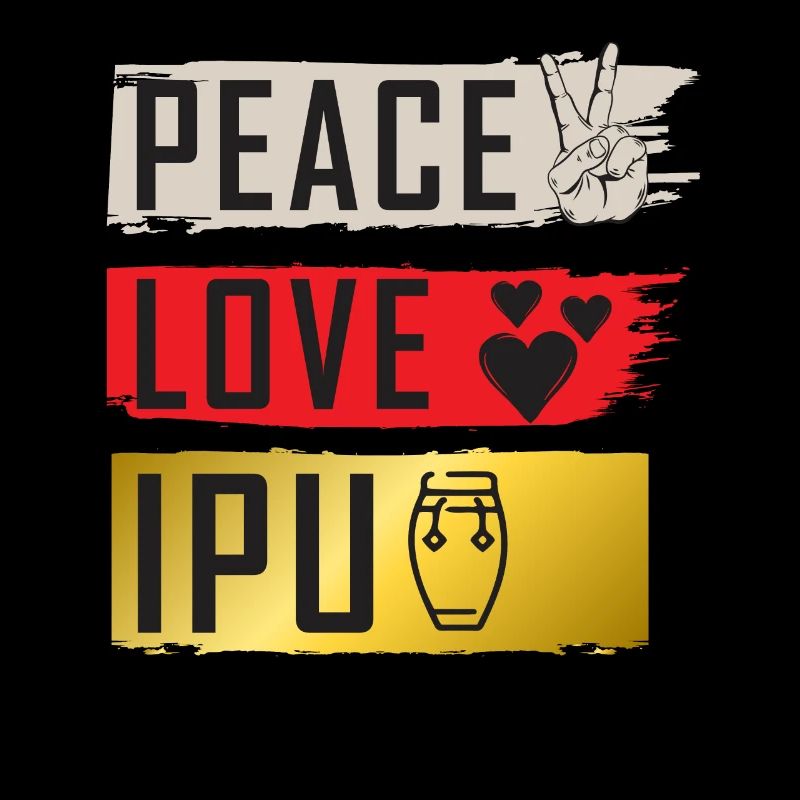 Peace Love IPU Percussion Instrument