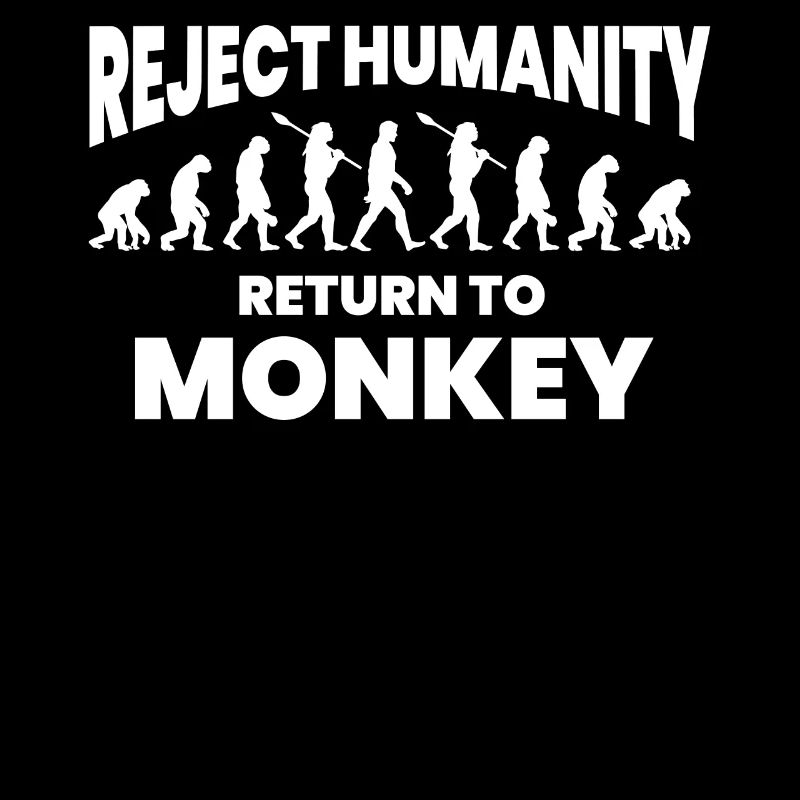 Refuser à l’humanité de retourner au singe