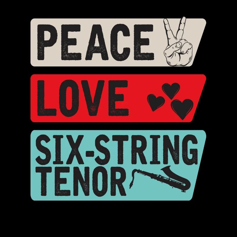 Peace Love Six-String Tenor Instrument